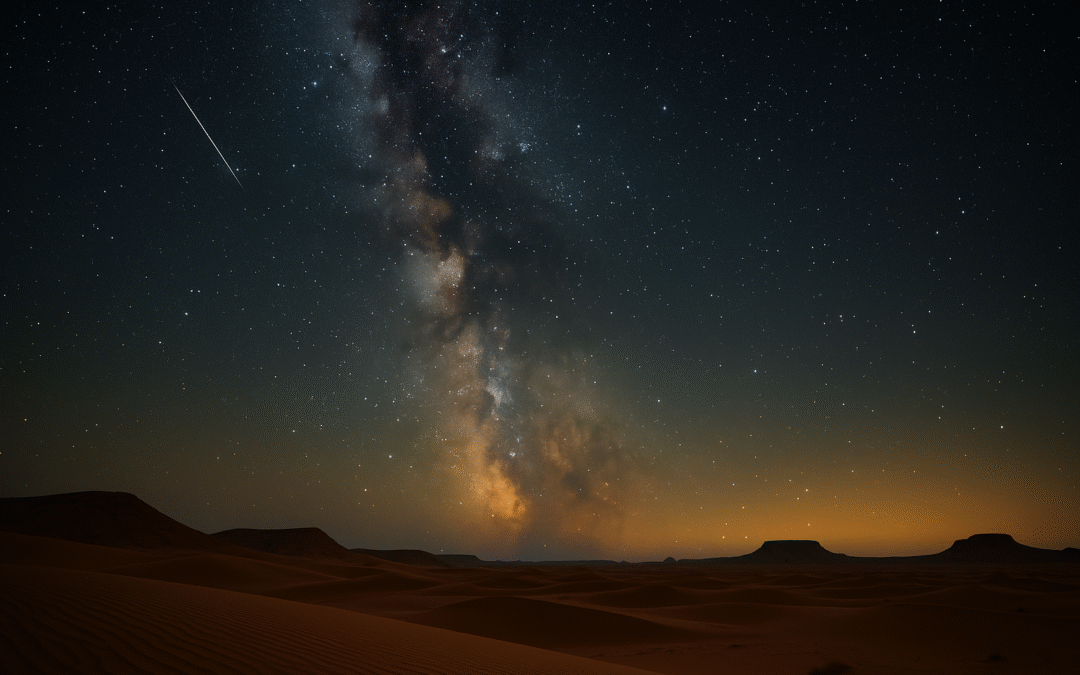 سماء مظلمة: الدليل البسيط لاختيار موقع مثالي لرصد الشهب